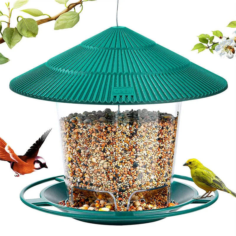 Bird Feeder – Hanging Outdoor Bird Feeder for Garden, Balcony & Yard