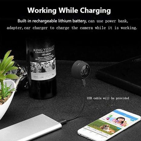 A9 Mini Wireless Security Camera – HD WiFi CCTV Camera with Night Vision & Motion Detection