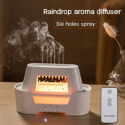 Rain Cloud Aromatherapy Diffuser with Colorful LED Light