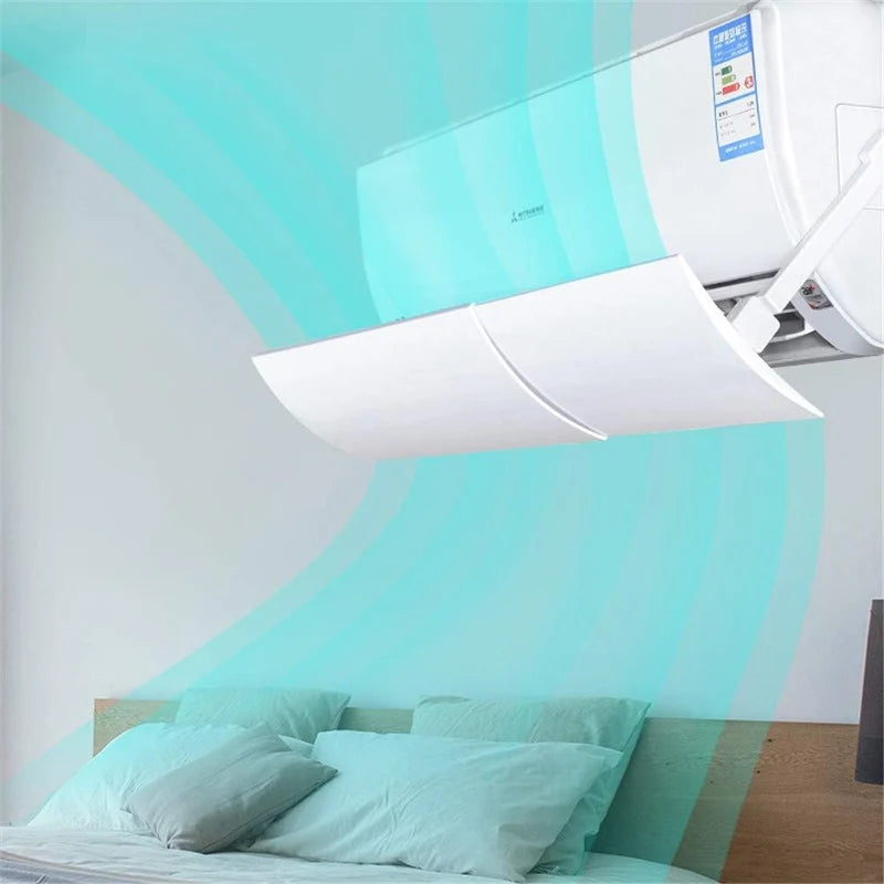 Adjustable Air Conditioner Shield – Universal AC Wind Deflector & Airflow Guard