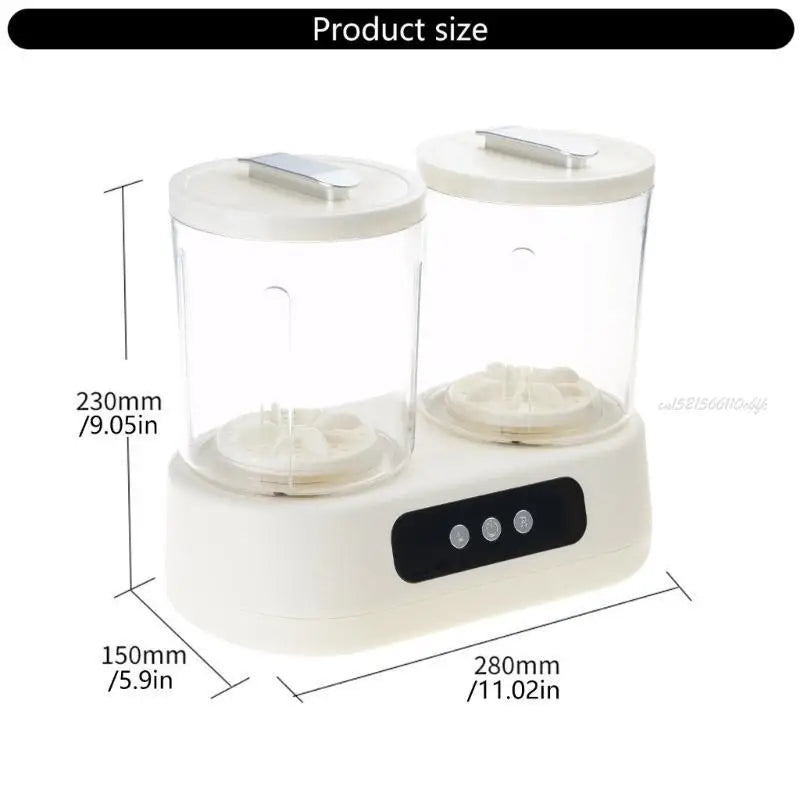 Twin Bucket Mini Washing Machine – Compact & Quiet