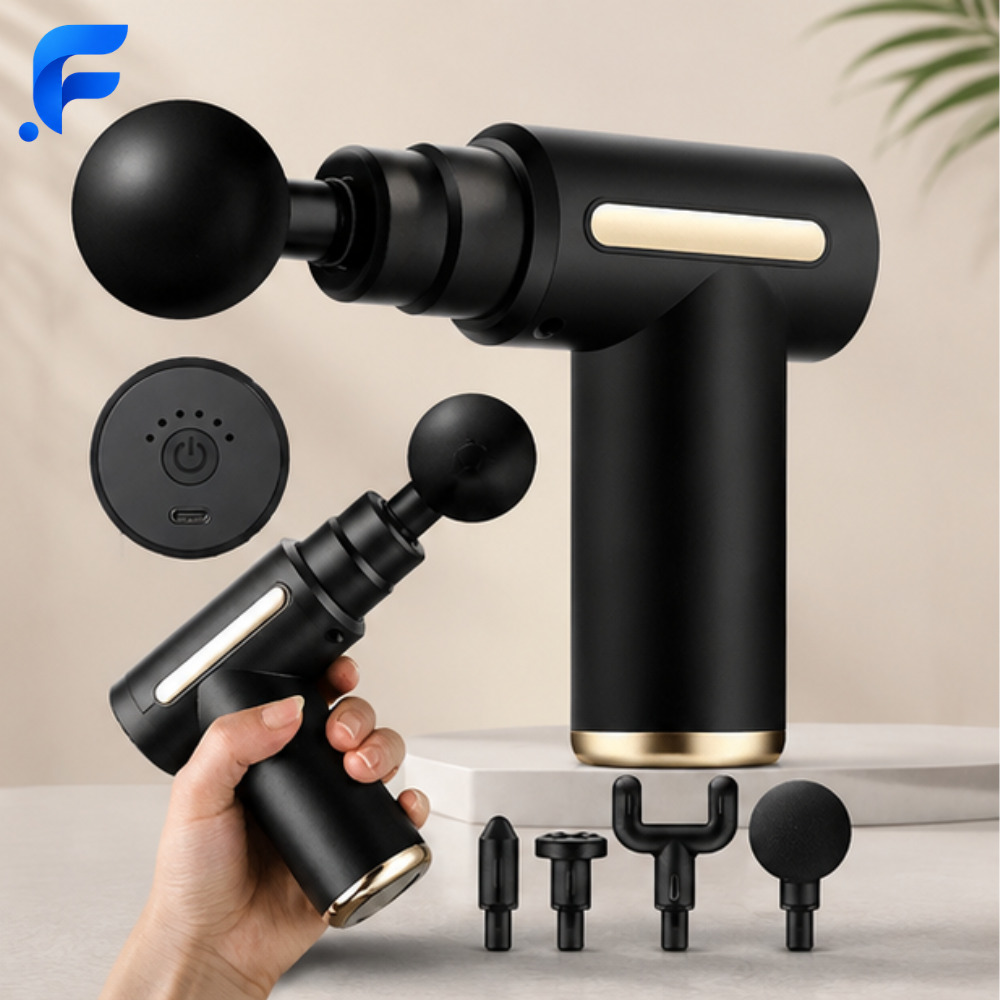 Muscle Massage Gun with 4 Heads FH-820