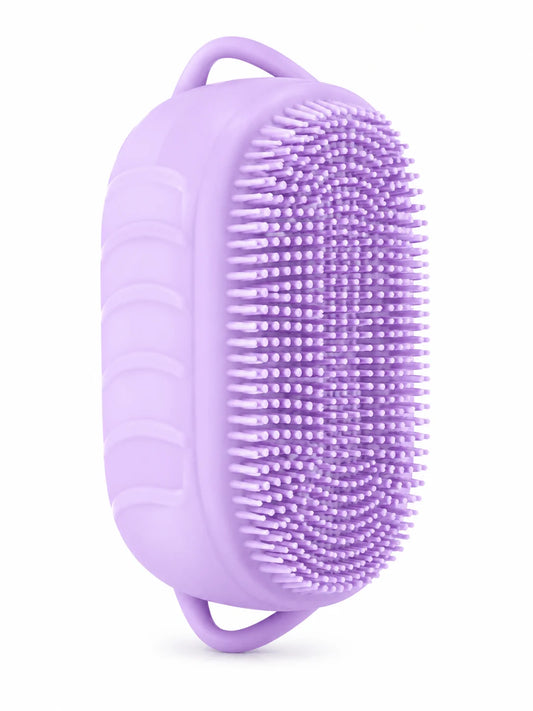 Silicone Body Scrubber – Soft Exfoliating Shower Brush for Deep Cleansing