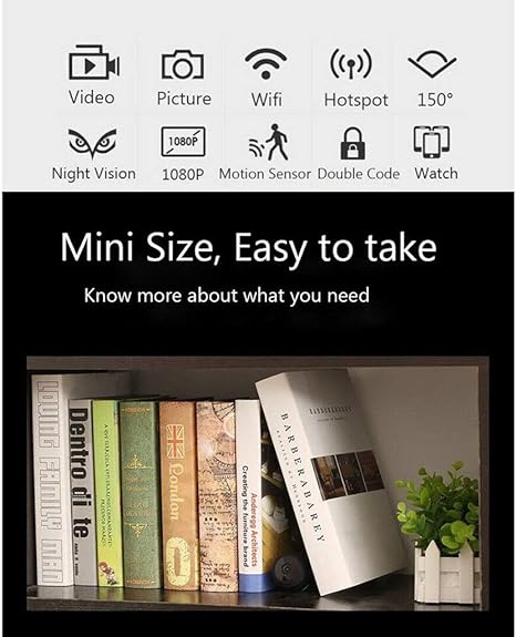 A9 Mini Wireless Security Camera – HD WiFi CCTV Camera with Night Vision & Motion Detection