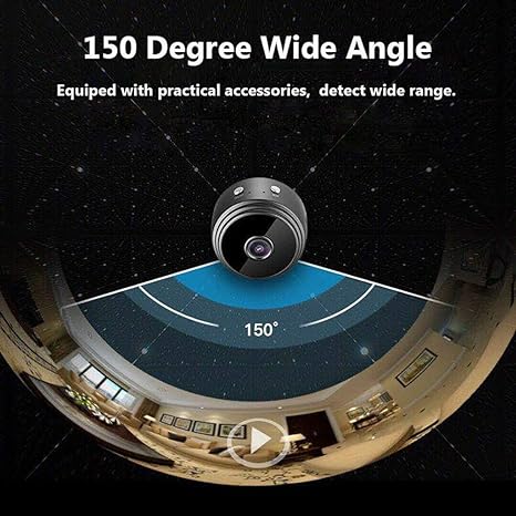 A9 Mini Wireless Security Camera – HD WiFi CCTV Camera with Night Vision & Motion Detection