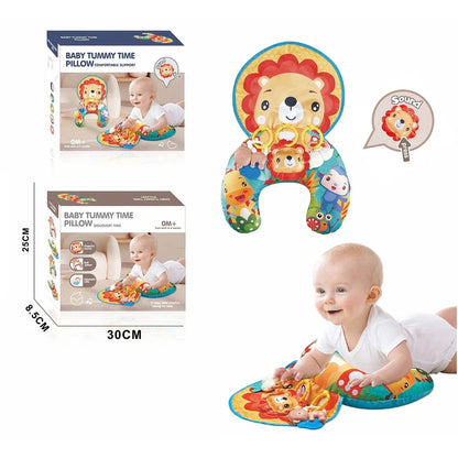 Cartoon Baby Pillow – Soft Plush Sleep & Support Cushion
