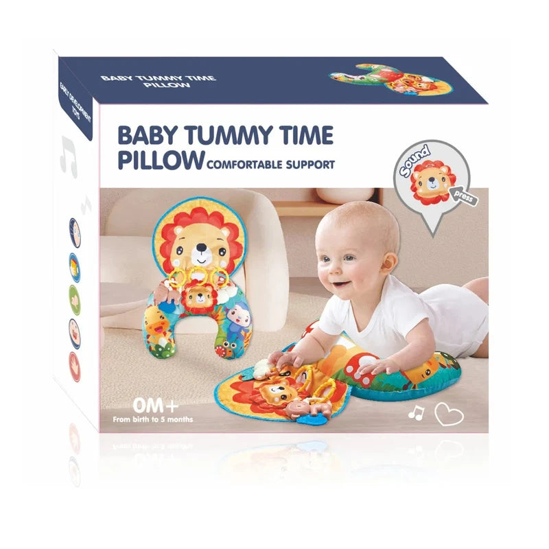Cartoon Baby Pillow – Soft Plush Sleep & Support Cushion