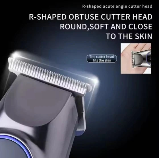 Cordless Men’s Hair & Beard Trimmer – Rechargeable Electric Grooming & Precision Clipper