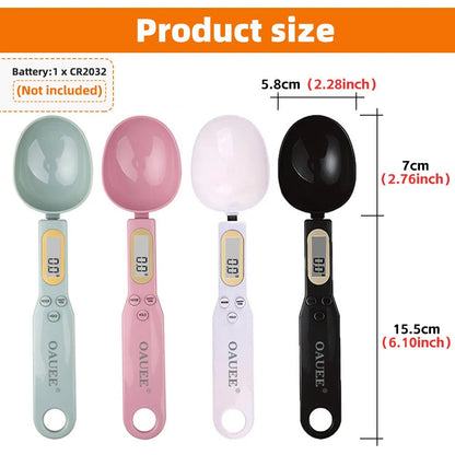 Digital Spoon Scale – Precise Electronic Measuring Spoon for Cooking, Baking & Kitchen Use