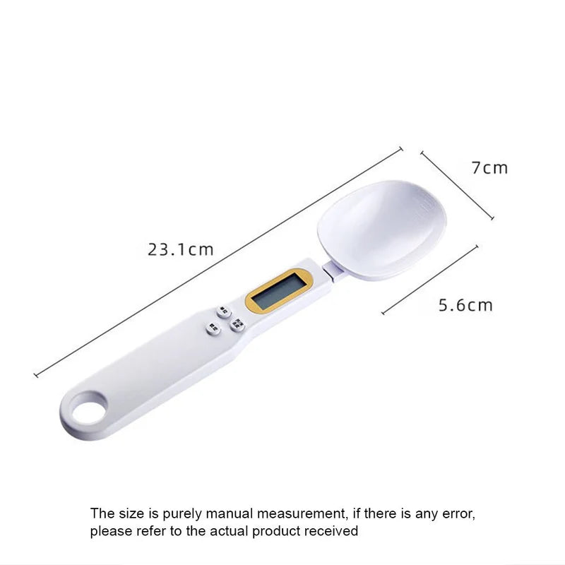 Digital Spoon Scale – Precise Electronic Measuring Spoon for Cooking, Baking & Kitchen Use