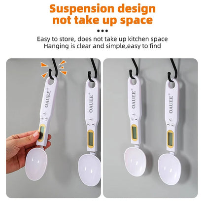 Digital Spoon Scale – Precise Electronic Measuring Spoon for Cooking, Baking & Kitchen Use