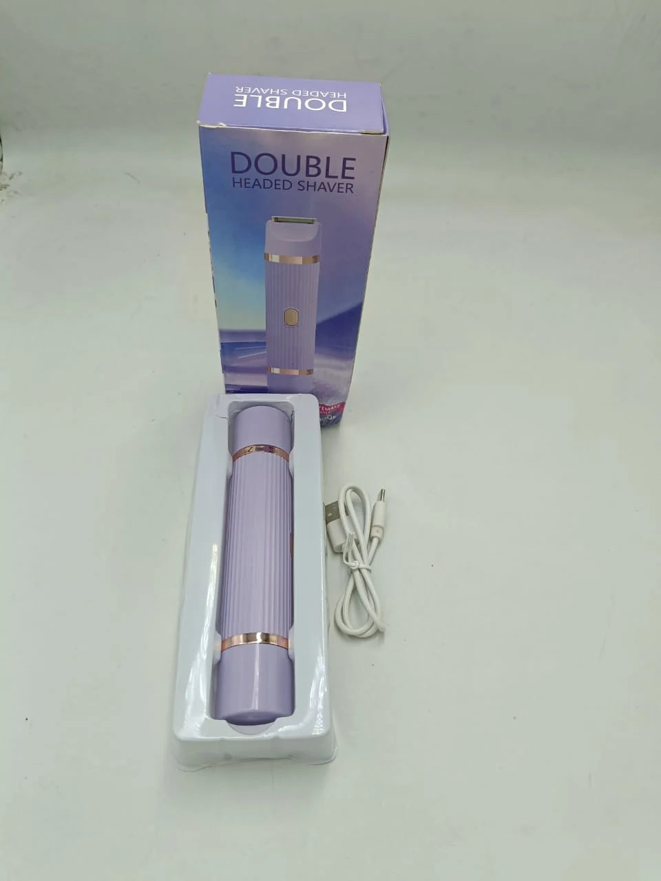 Double Head Electric Shaver | Close & Smooth Rechargeable Razor