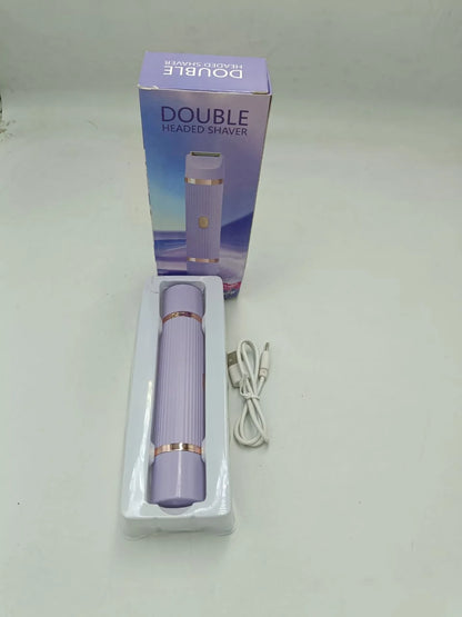 Double Head Electric Shaver | Close & Smooth Rechargeable Razor
