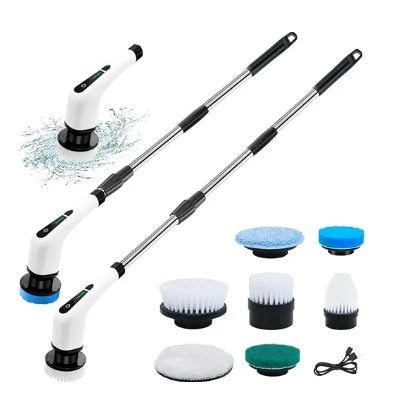Electric Cleaning Brush – 5-in-1 Cordless Power Scrubber for Kitchen, Bathroom & Home