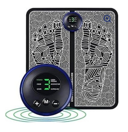 EMS Foot Massager Mat – Electric Foot Massage & Relaxation Pad for Home