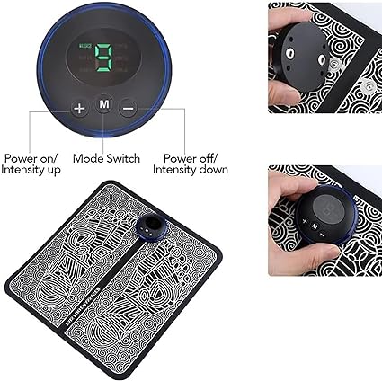 EMS Foot Massager Mat – Electric Foot Massage & Relaxation Pad for Home