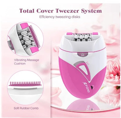 Facial Smooth Glide Epilator – Gentle Electric Facial Hair Remover for Women