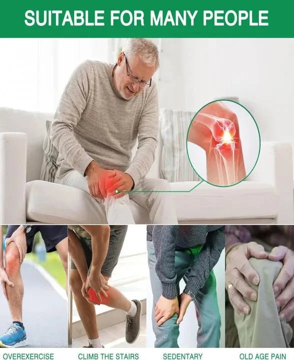 FlexiKnee Natural Knee Pain Relief Patches – Fast Comfort