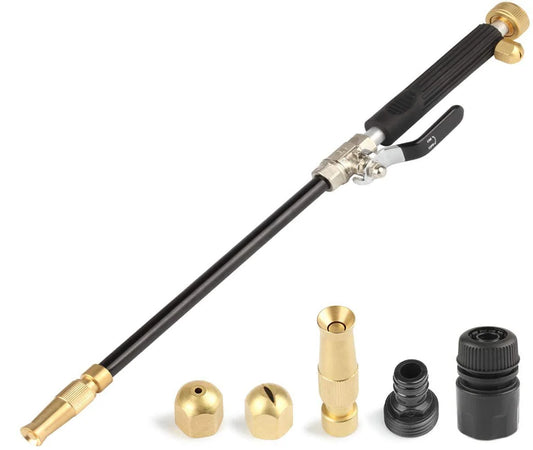 High Pressure Adjustable Garden Hose Nozzle – Car Wash Gun