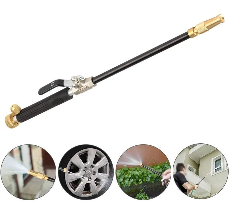 High Pressure Adjustable Garden Hose Nozzle – Car Wash Gun