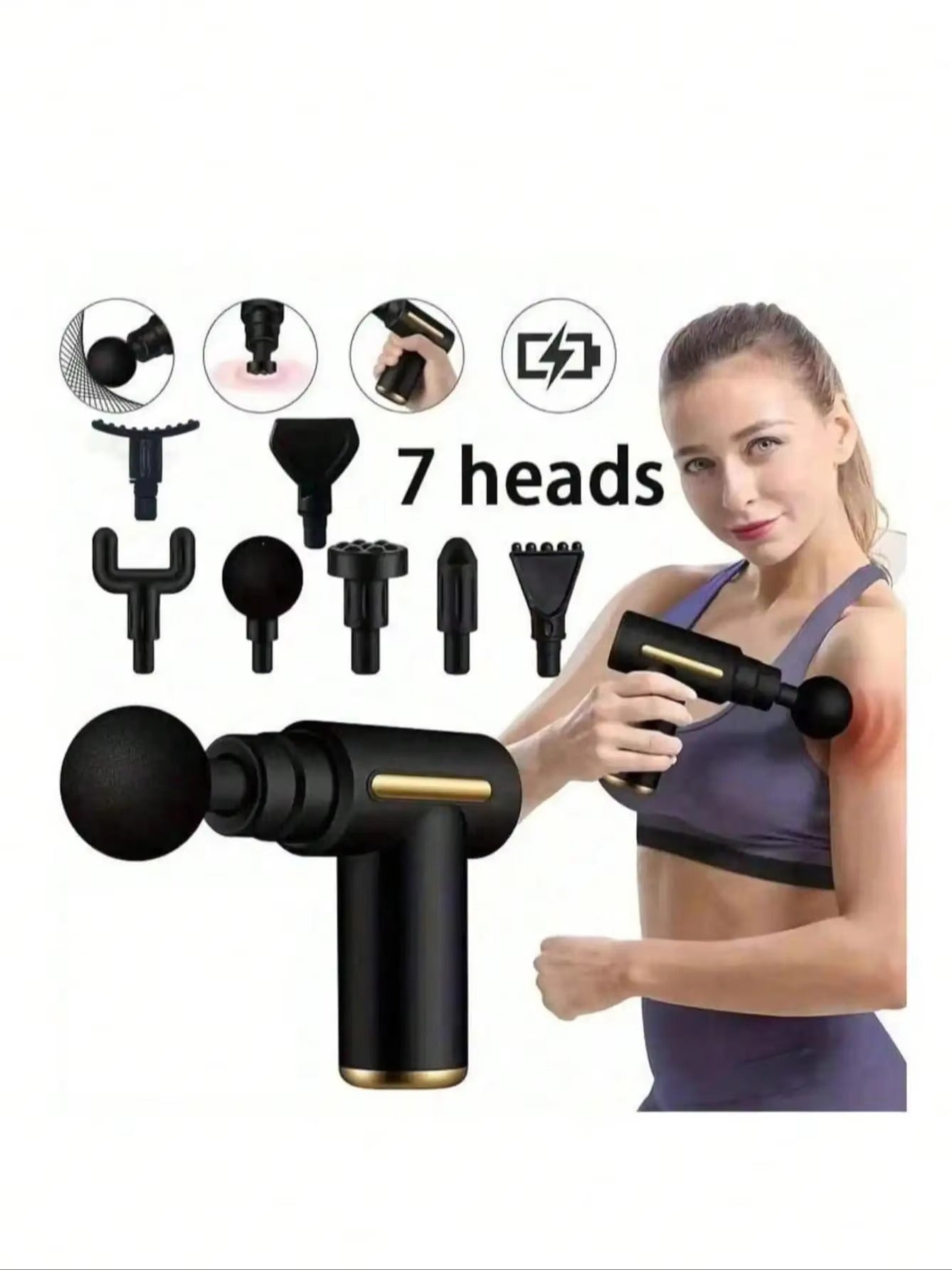 Muscle Massage Gun with 4 Heads FH-820