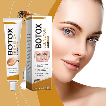 OUHOE Bee Venom Botox Wrinkle Cream – Anti-Aging Face Cream for Fine Lines, Skin Firming & Hydration