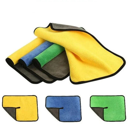 Double-Sided Microfiber Cleaning Cloth – Pack of 2