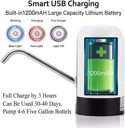 Water Bottle Electric Automatic Universal Dispenser 5 Gallon USB USB Water Dispenser Automatic Drinking Water Bottle