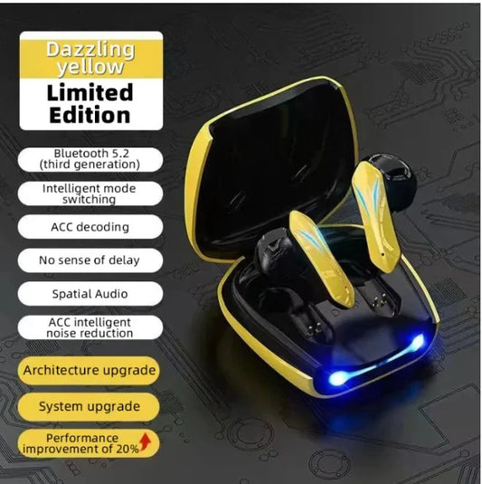 Wireless Gaming Earbuds – Low Latency Bluetooth Earphones with Clear Sound & Mic